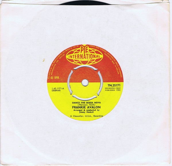Frankie Avalon - Dance The Bossa Nova (7")
