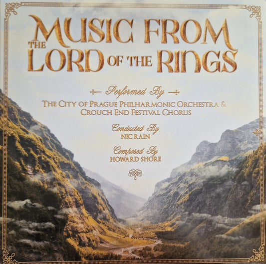 The City Of Prague Philharmonic Orchestra*, Crouch End Festival Chorus - Music From The Lord Of The Rings Trilogy (LP, Album, Gre)