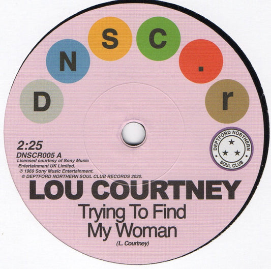 Lou Courtney / Lee Dorsey - Trying To Find My Woman / Give It Up (7", Single)