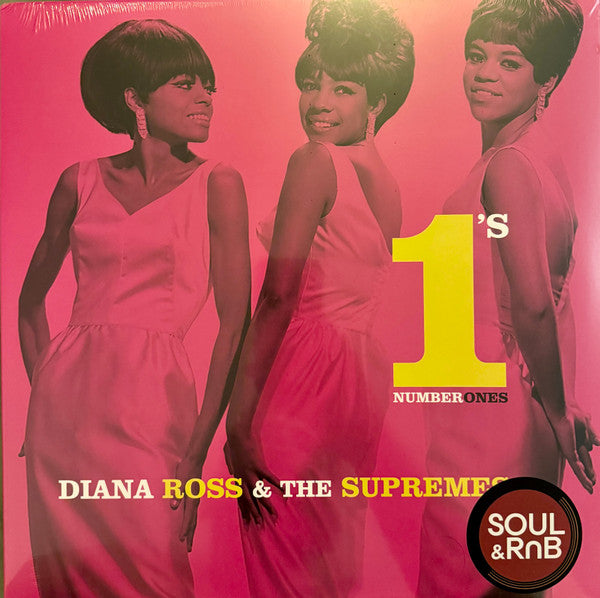 Diana Ross & The Supremes - Number 1's (LP, Comp, Ltd, Yel)