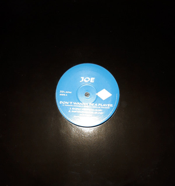 Joe - Don't Wanna Be A Player (12", Promo)