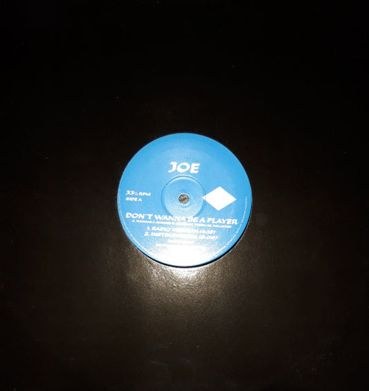 Joe - Don't Wanna Be A Player (12", Promo)