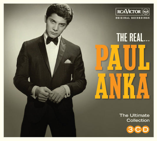 Paul Anka - The Real... Paul Anka (The Ultimate Collection) (3xCD, Comp, RM)