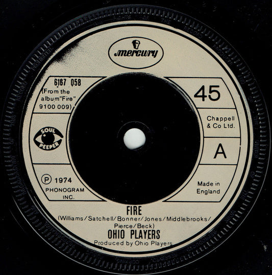 Ohio Players - Fire (7", Single)