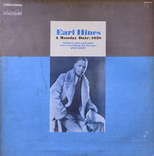 Earl Hines - A Monday Date: 1928 (LP, Album, Comp)