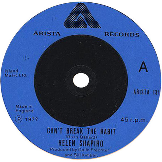 Helen Shapiro - Can't Break The Habit (7", Single)