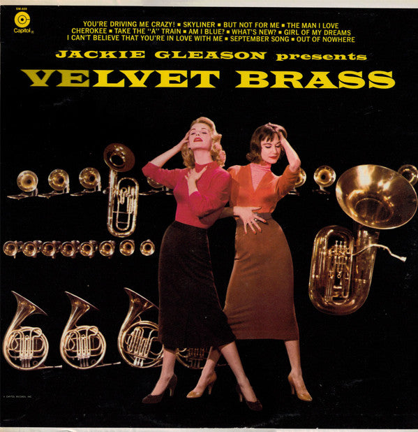 Jackie Gleason - Velvet Brass (LP, Album, RE)