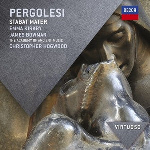 Pergolesi* - Emma Kirkby, James Bowman (2), The Academy Of Ancient Music, Christopher Hogwood - Stabat Mater (CD, Album, Comp)