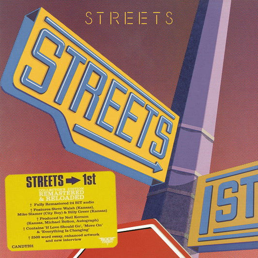 Streets (2) - 1st (CD, Album, RE, RM)