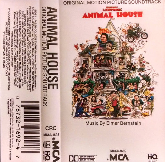 Various - National Lampoon's Animal House - Original Motion Picture Soundtrack (Cass, Comp)