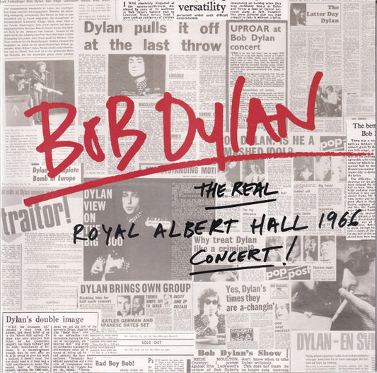Bob Dylan - The Real Royal Albert Hall 1966 Concert! (2xLP, Album)