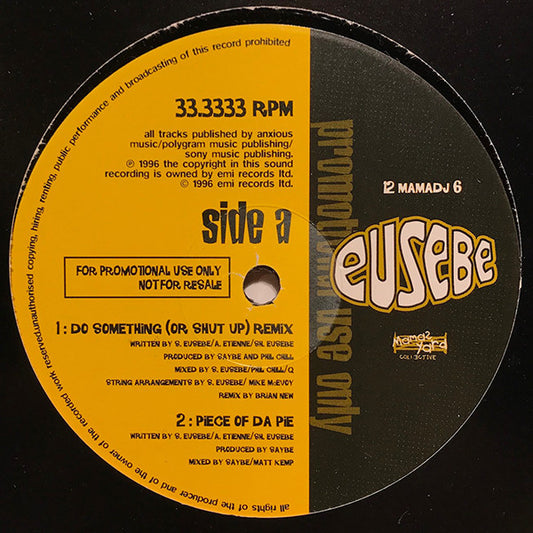 Eusebe - Do Something (12", EP, Promo)