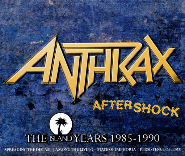 Anthrax - Aftershock (The Island Years 1985-1990) (CD, Album, RE + CD, Album, RE + CD, Album, RE + CD)