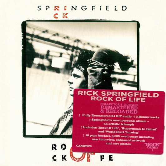 Rick Springfield - Rock Of Life (CD, Album, RE, RM)