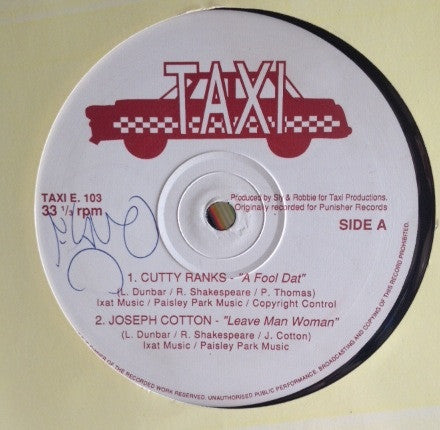 Cutty Ranks - A Fool Dat (12")