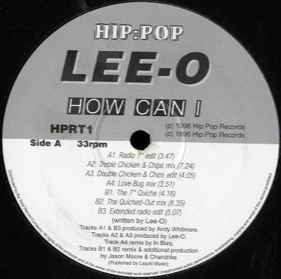 Lee-O - How Can I (12", Single)