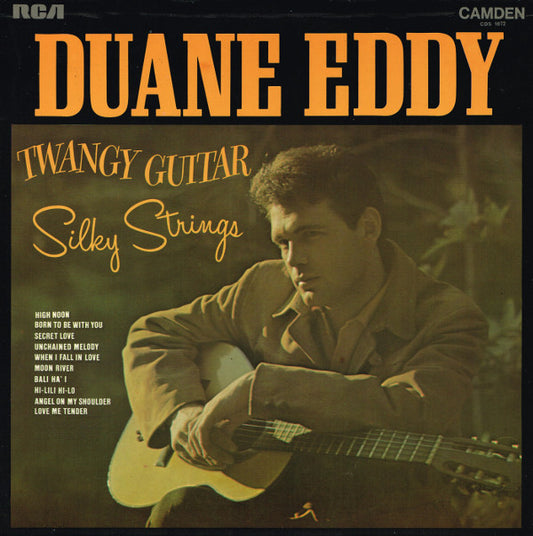 Duane Eddy - Twangy Guitar Silky Strings (LP, Album, RE)