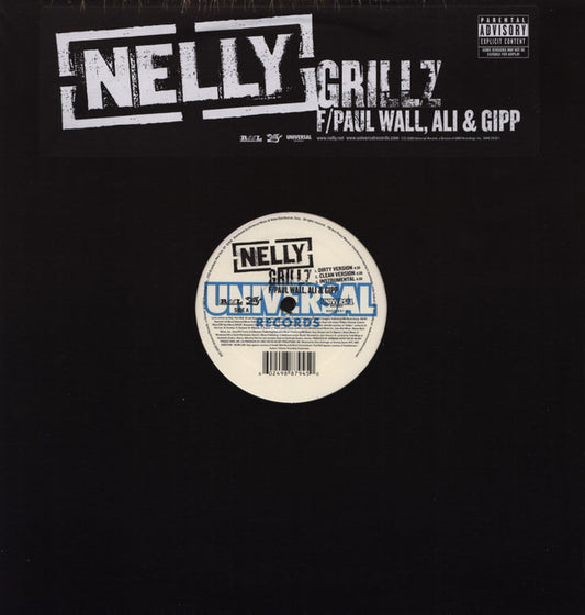 Nelly F/ Paul Wall, Ali & Gipp - Grillz (12")