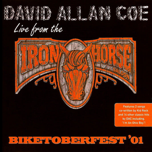 David Allan Coe - Biketoberfest '01: Live From The Iron Horse (CD, Album)