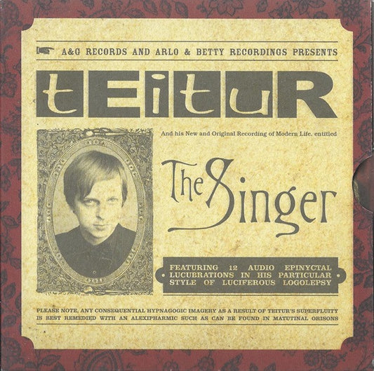 Teitur - The Singer (CD, Album)