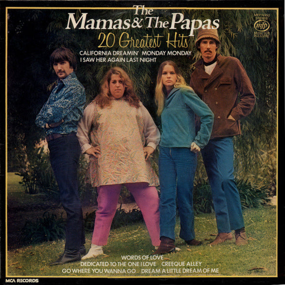 The Mamas & The Papas - 20 Greatest Hits (LP, Comp)
