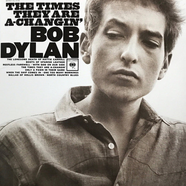 Bob Dylan - The Times They Are A-Changin' (LP, Album, Mono, RE, 180)