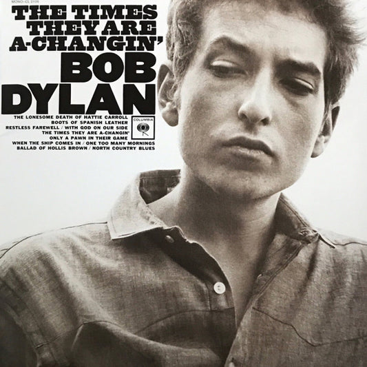 Bob Dylan - The Times They Are A-Changin' (LP, Album, Mono, RE, 180)