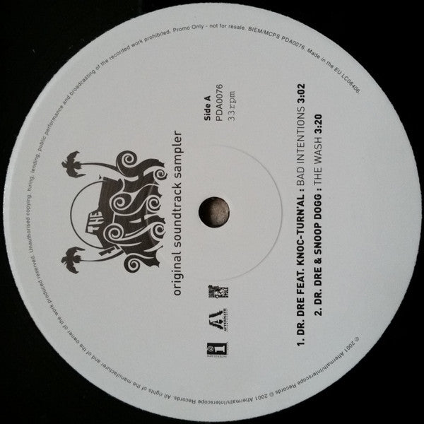 Various - The Wash (Original Soundtrack Sampler) (12", Promo, Smplr)