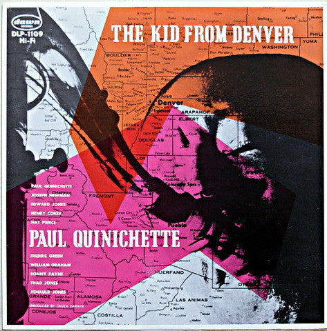 Paul Quinichette - The Kid From Denver (LP, Album, Mono, RE)