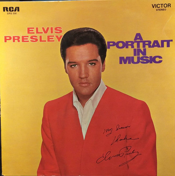 Elvis Presley - A Portrait In Music (LP, Comp, Ora)