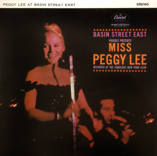 Miss Peggy Lee* - Peggy Lee At Basin Street East (LP)