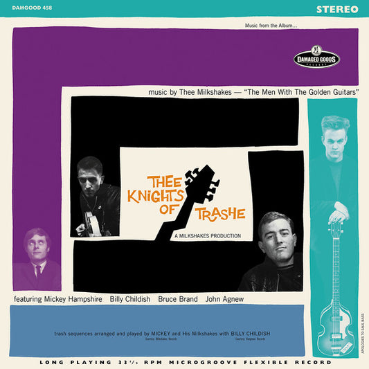 Thee Milkshakes - Thee Knights Of Trashe (LP, Album, RE)
