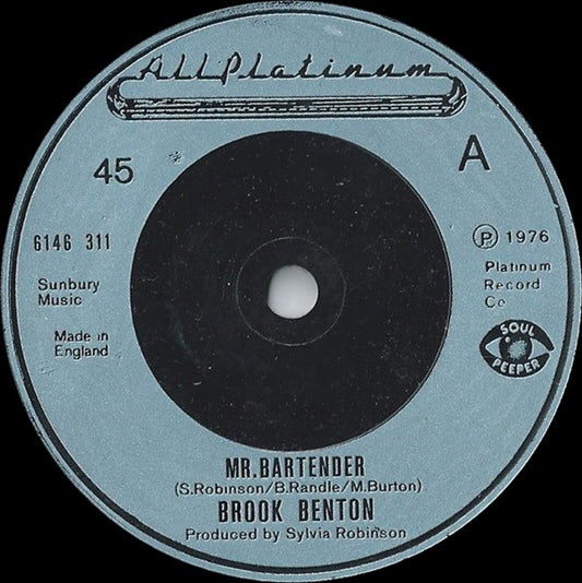 Brook Benton - Mr. Bartender (7")
