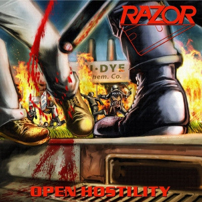 Razor (2) - Open Hostility (CD, Album, Dlx, RE, RM, O-C)