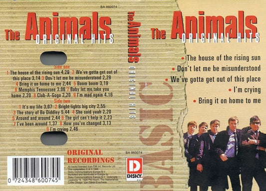 The Animals - Original Hits (Cass, Comp)