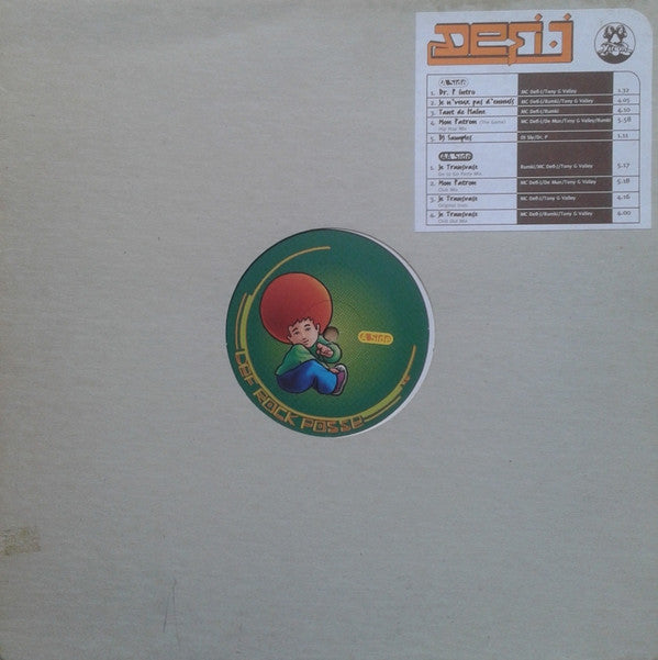 Defi-J* - Def Rock Posse [Untitled] (12", EP)
