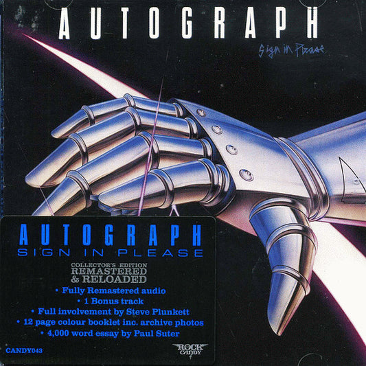 Autograph (2) - Sign In Please (CD, Album, RE, RM)