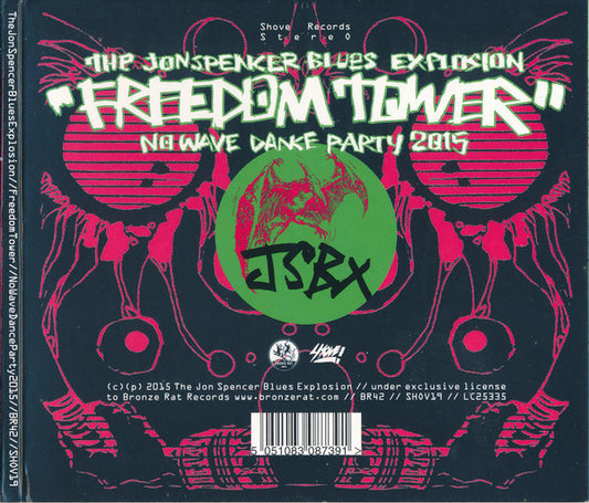 The Jon Spencer Blues Explosion - Freedom Tower - No Wave Dance Party 2015 (CD, Album)