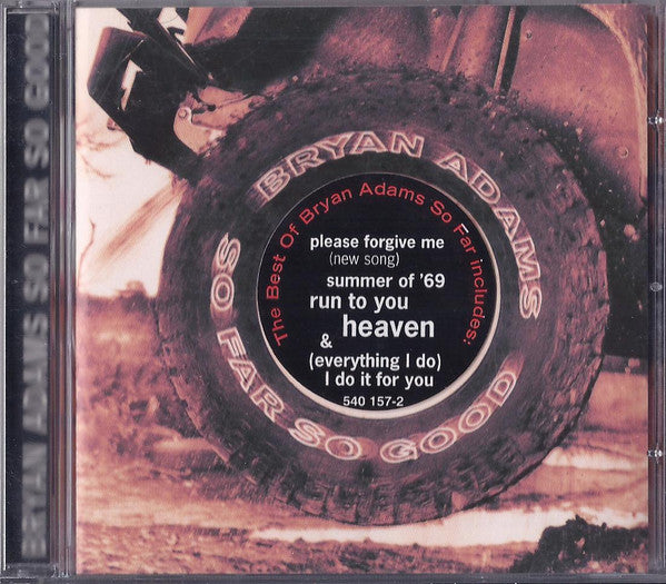 Bryan Adams - So Far So Good (CD, Comp, RE, PMD)