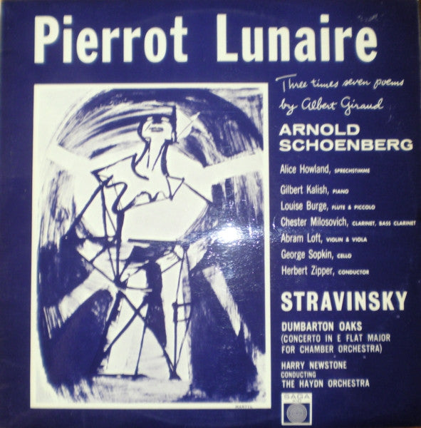 Arnold Schoenberg, Stravinsky* - Pierrot Lunaire / Dumbarton Oaks (LP, Album, Mono)