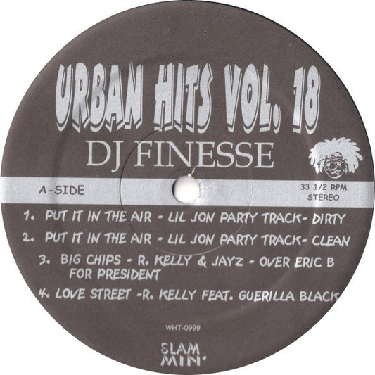 DJ Finesse - Urban Hits Vol. 18 (12", Unofficial)