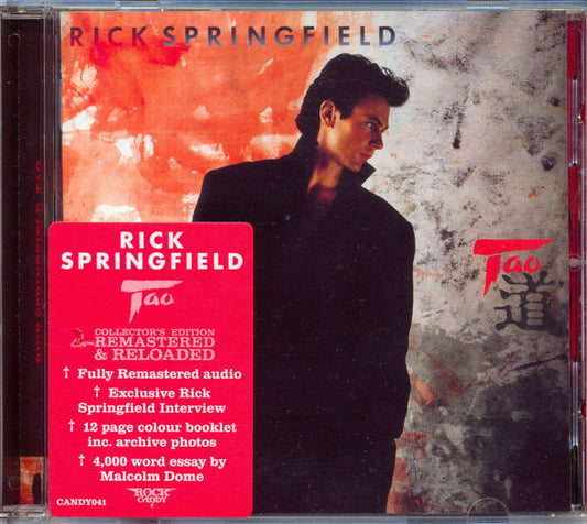 Rick Springfield - Tao (CD, Album, RE, RM)