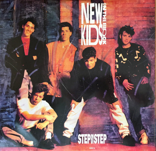 New Kids On The Block - Step By Step (12", Single)