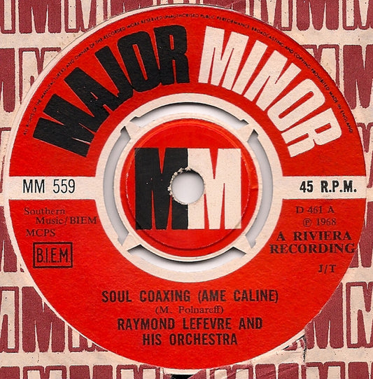 Raymond Lefevre & His Orchestra* - Soul Coaxing (Ame Caline) (7")