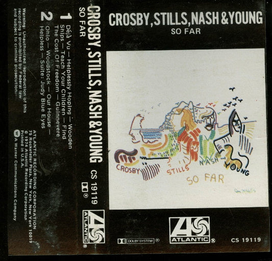 Crosby, Stills, Nash & Young - So Far (Cass, Comp, RE, Dol)