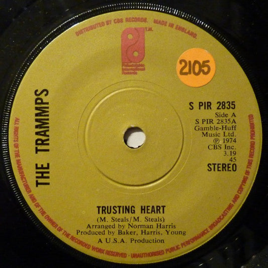 The Trammps - Trusting Heart (7")
