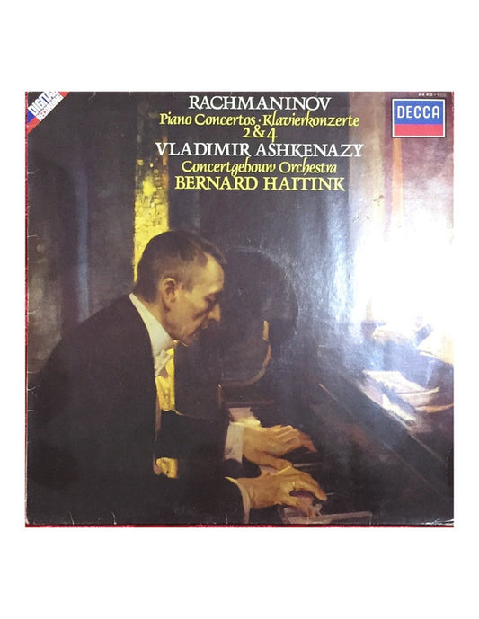 Rachmaninov*, Vladimir Ashkenazy, Concertgebouw Orchestra*, Bernard Haitink - Piano Concertos 2 & 4 (LP)