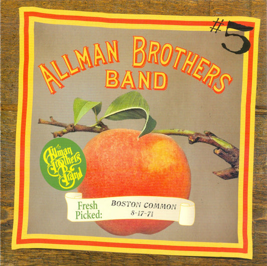 Allman Brothers Band* - Boston Common 8-17-71 (CD, Album, MCO)