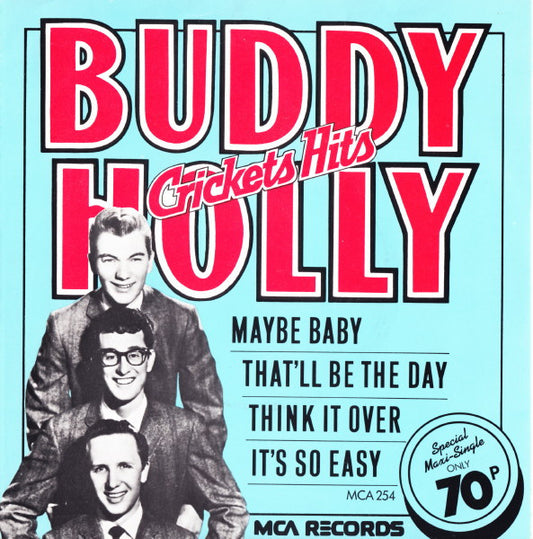 Buddy Holly And The Crickets (2) - Buddy Holly (Crickets Hits) (7", Maxi, 4 P)