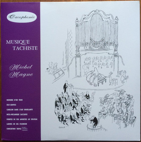 Michel Magne - Musique Tachiste (LP, Album, RE)